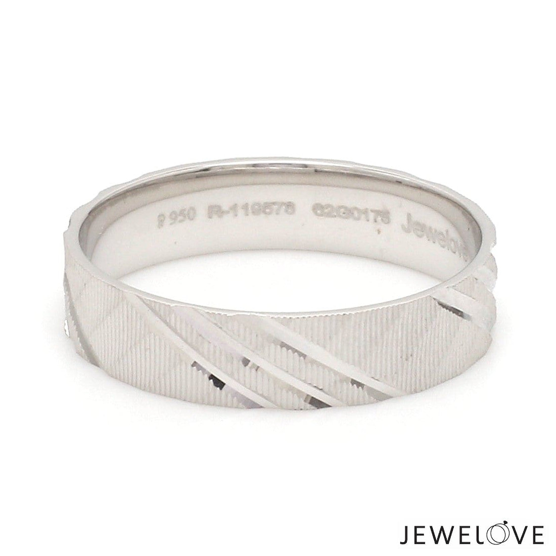 Platinum Love Bands for Couple JL PT 1307