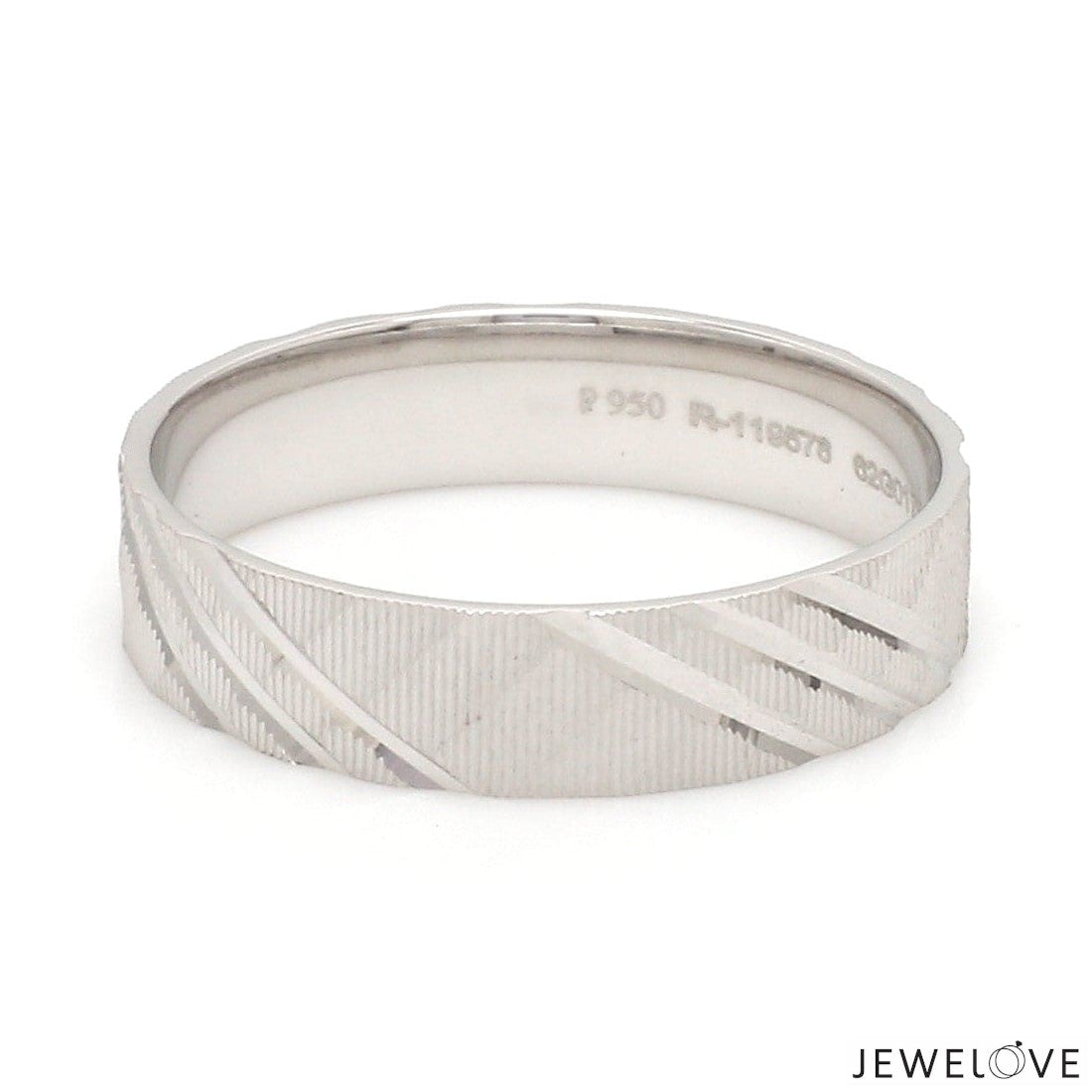 Platinum Love Bands for Couple JL PT 1307