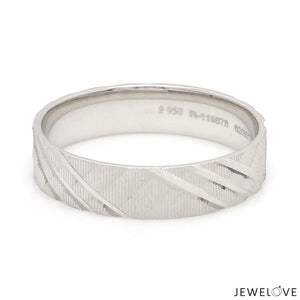 Platinum Love Bands for Couple JL PT 1307