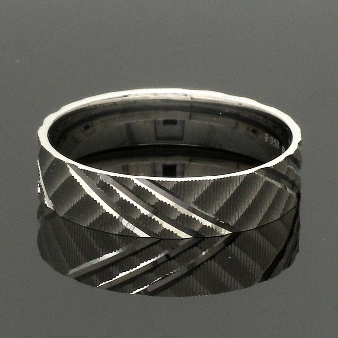 Platinum Love Bands for Couple JL PT 1307