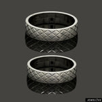 Load image into Gallery viewer, Platinum Love Bands JL PT 1322
