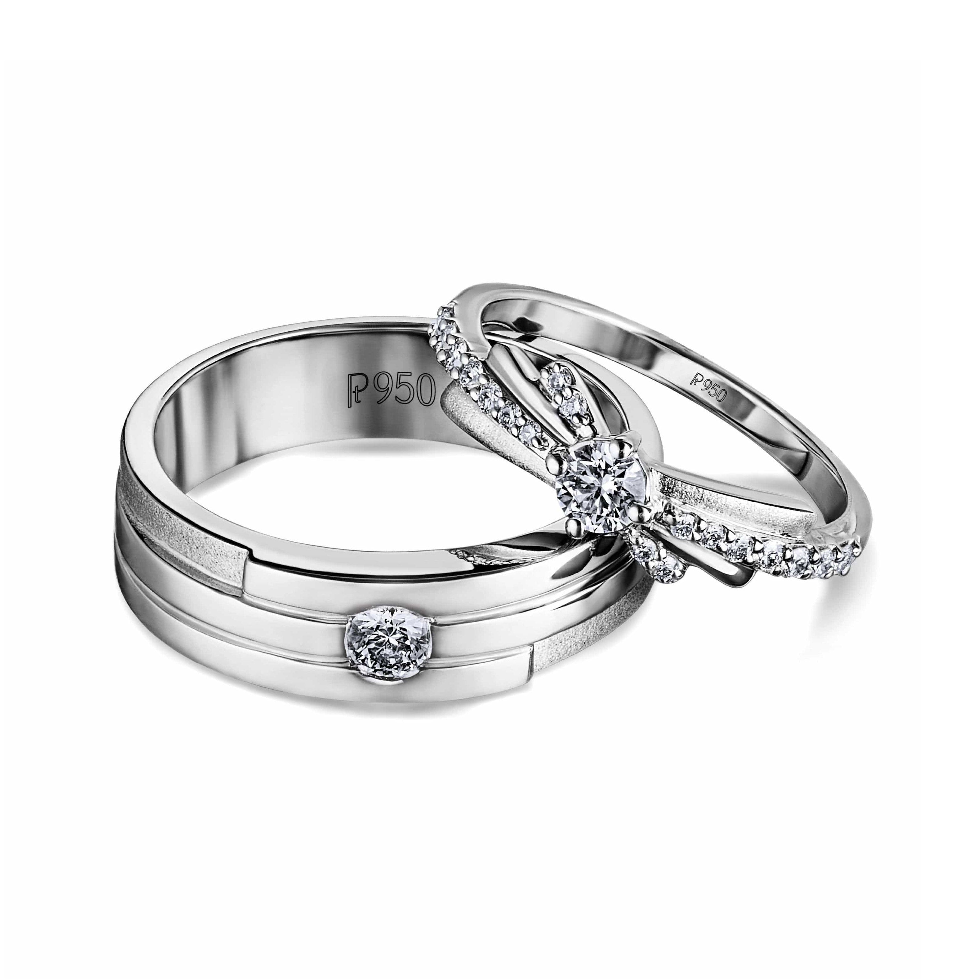 Platinum Love Bands - Symbolic Union JL PT 587