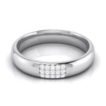 Load image into Gallery viewer, Platinum Love Bands with Diamond JL PT R-8016
