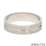 Load image into Gallery viewer, Platinum Love Bands with Princess cut Diamonds JL PT 241
