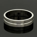 Load image into Gallery viewer, Platinum Love Bands with Princess cut Diamonds JL PT 241
