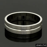 Load image into Gallery viewer, Platinum Love Bands with Princess cut Diamonds JL PT 241
