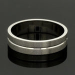 Load image into Gallery viewer, Platinum Love Bands with Princess cut Diamonds JL PT 241
