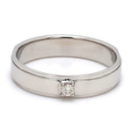 Load image into Gallery viewer, Platinum Love Bands with Sparkling Diamonds JL PT 622
