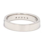 Load image into Gallery viewer, Platinum Men’s Band with 5 Diamonds JL PT 904
