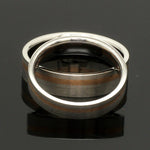 Load image into Gallery viewer, Platinum Ring with a Rose Gold Streak JL PT 1003
