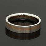 Load image into Gallery viewer, Platinum Ring with a Rose Gold Streak JL PT 1003
