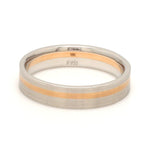 Load image into Gallery viewer, Platinum Ring with a Rose Gold Streak JL PT 1003
