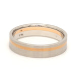 Load image into Gallery viewer, Platinum Ring with a Rose Gold Streak JL PT 1003
