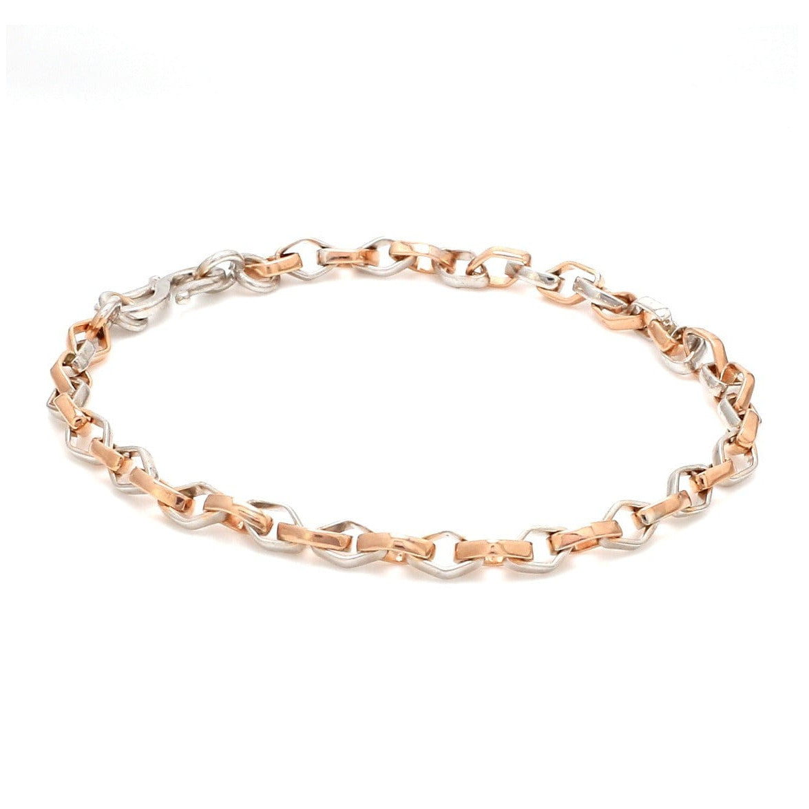 Platinum Rose Gold Bracelet for Men JL PTB 1043