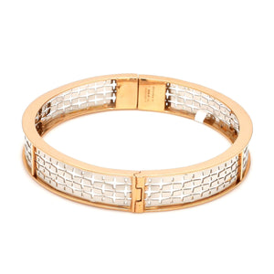 Platinum & Rose Gold Bracelet for Men JL PTB 1055