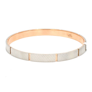 Platinum & Rose gold Bracelet for Men JL PTB 1078