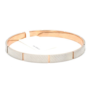 Platinum & Rose gold Bracelet for Men JL PTB 1078