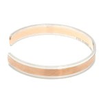 Load image into Gallery viewer, Platinum &amp; Rose Gold Open Kada for Men JL PTB 1218
