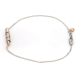 Platinum Rose Gold Bracelet for Women JL PTB 743