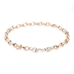 Load image into Gallery viewer, Platinum &amp; Rose gold Bracelet JL PTB 854
