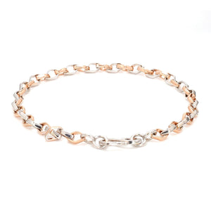 Platinum & Rose gold Bracelet JL PTB 854