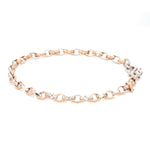 Load image into Gallery viewer, Platinum &amp; Rose gold Bracelet JL PTB 854
