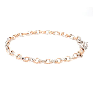 Platinum & Rose gold Bracelet JL PTB 854