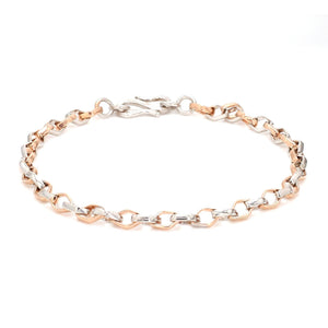 Platinum & Rose gold Bracelet JL PTB 854