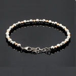 Load image into Gallery viewer, Platinum Rose Gold Bracelet with Diamond Cut Balls for Women JL PTB 1200
