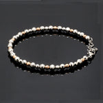 Load image into Gallery viewer, Platinum Rose Gold Bracelet with Diamond Cut Balls for Women JL PTB 1200
