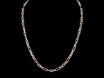 Load image into Gallery viewer, Men of Platinum | Pt + Rose Gold Chain for Men JL PT CH 0228
