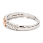 Load image into Gallery viewer, Platinum &amp; Rose Gold Couple Rings JL PT 999
