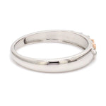 Load image into Gallery viewer, Platinum &amp; Rose Gold Couple Rings JL PT 999
