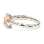 Load image into Gallery viewer, Platinum &amp; Rose Gold Couple Rings JL PT 999
