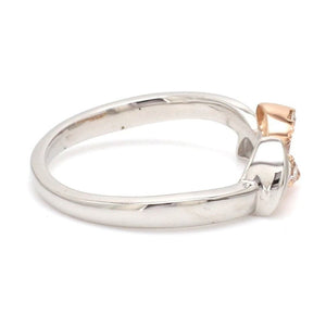 Platinum & Rose Gold Couple Rings JL PT 999