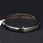 Load image into Gallery viewer, Platinum Rose Gold Diamond Bracelet with Matte Finish for Men JL PTB 1180
