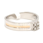 Load image into Gallery viewer, Platinum &amp; Rose Gold Diamond Ring for Men JL PT 1161
