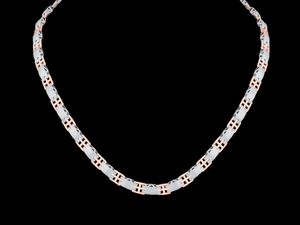 Men of Platinum | Pt + Rose Gold Chain for Men JL PT CH 0039