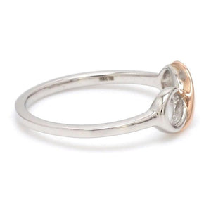 Platinum & Rose Gold ring for women JL PT 1142