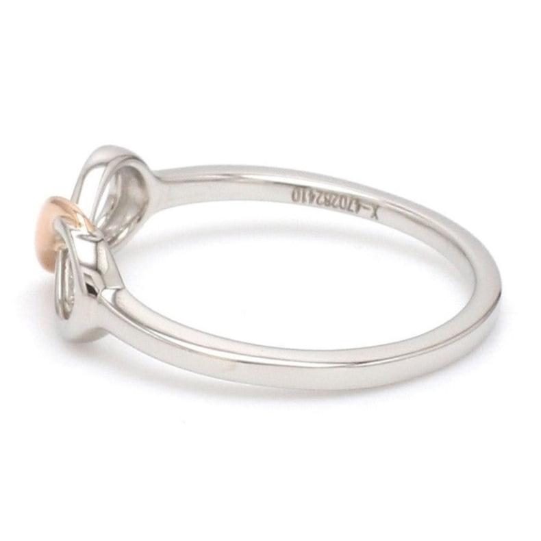 Platinum & Rose Gold ring for women JL PT 1142