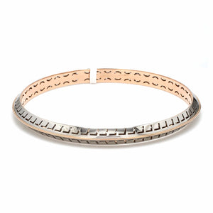 Platinum & Rose Gold Kada for Men JL PTB 1093