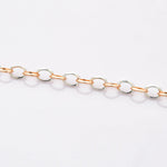 Load image into Gallery viewer, Platinum &amp; Rose Gold Links Bracelet JL PTB 696
