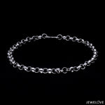 Load image into Gallery viewer, Platinum Round Links Bracelet for Men JL PTB 873
