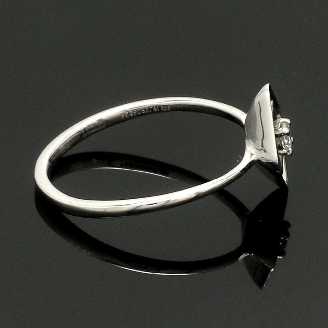 Platinum Single Diamond Ring for Women JL PT 1358