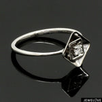 Load image into Gallery viewer, Platinum Single Diamond Ring for Women JL PT 1358
