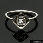 Load image into Gallery viewer, Platinum Single Diamond Ring for Women JL PT 1358
