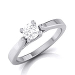 Load image into Gallery viewer, Platinum Diamond Halo Solitaire Engagement Ring JL PT G-123
