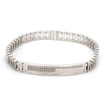 Load image into Gallery viewer, Platinum Uni-sex Thin Bracelet JL PTB 740-A
