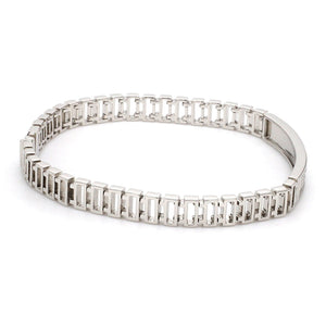 Platinum Uni-sex Thin Bracelet JL PTB 740-A