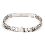 Load image into Gallery viewer, Platinum Uni-sex Thin Bracelet JL PTB 740-A
